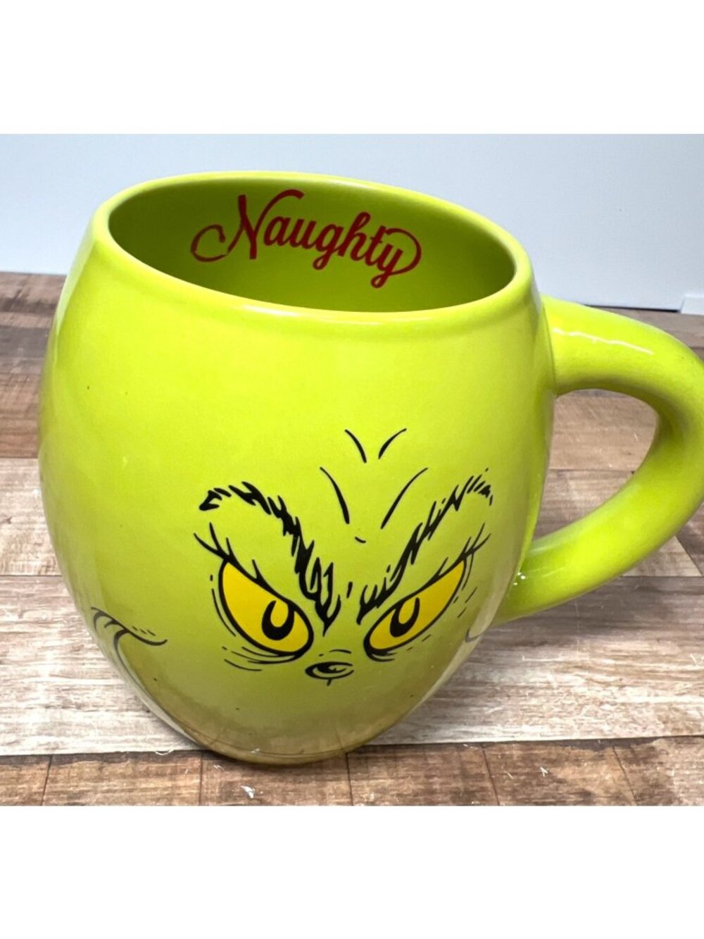 Grinch Character Ceramic Coffee Mug Holiday Novelty Drinkware Large